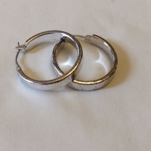 Sterling Silver Small Hoops